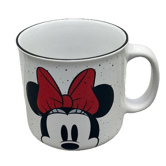 Disney Minnie Mouse Ceramic Mug 20oz Big Red Bow Coffee Cup Drinkware. {1}. - Picture 1 of 10